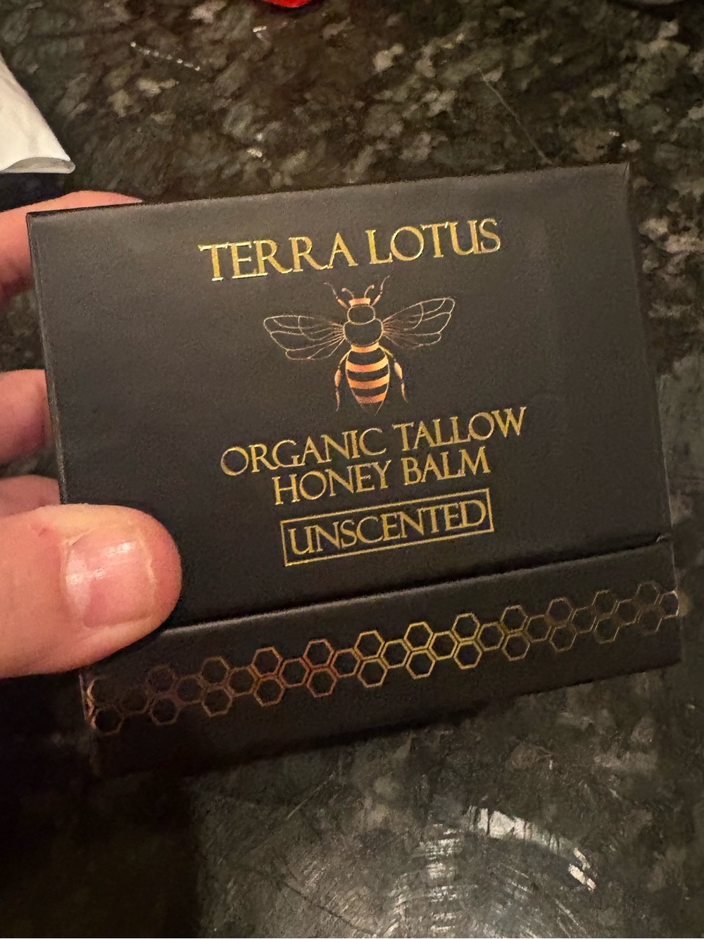 NEW unopened Terra Lotus Organic Tallow Honey Balm (4 oz, Unscented)